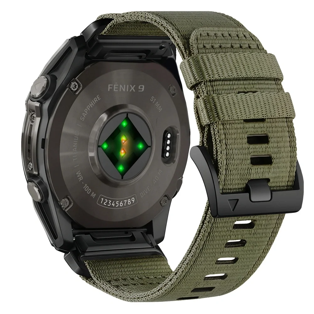 Tech-Protect Nylon Classic remienok QuickFit 26mm, military