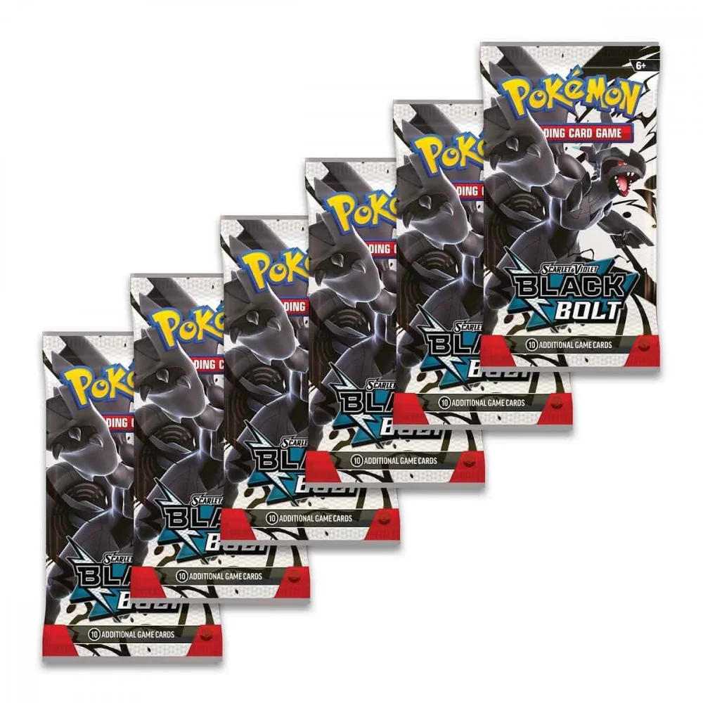 Pokémon SV10.5: Booster Bundle Black Bolt-Pocémon Company International