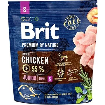 Brit Premium By Nature Junior s 1×1 kg, granule pre psy