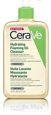 CERAVE Hydratačný čistiaci penivý olej 473 ml 1×473 ml, na normálnu až veľmi suchú pokožku
