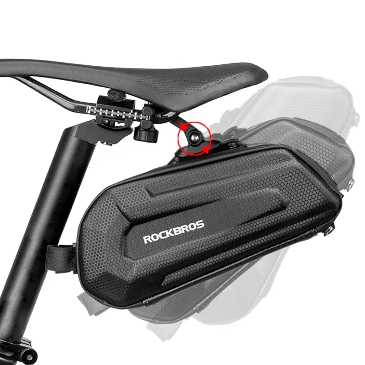 Rockbros B69 cyklistická taška pod sedadlo 1.8L, čierna