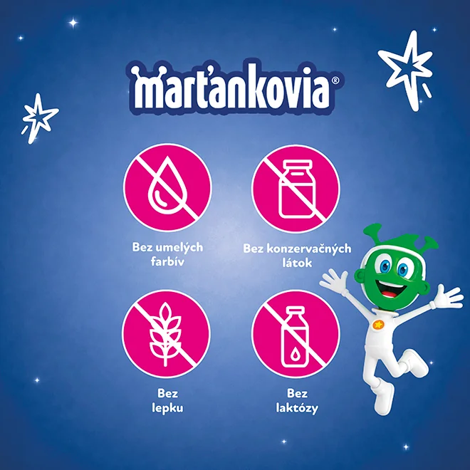 WALMARK Marťankovia PROimun 1×150 ml, sirup na imunitu