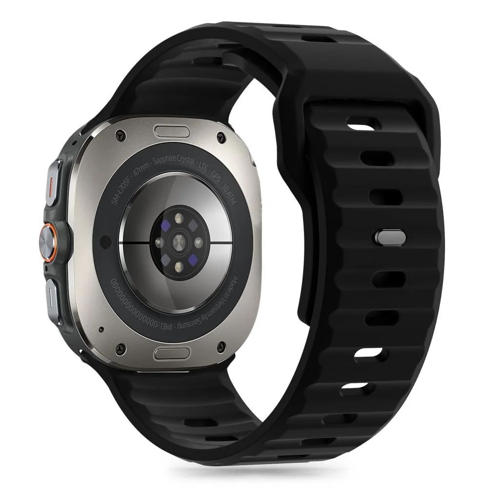 Tech-Protect Silicone Line remienok na Samsung Galaxy Watch Ultra 47mm , black