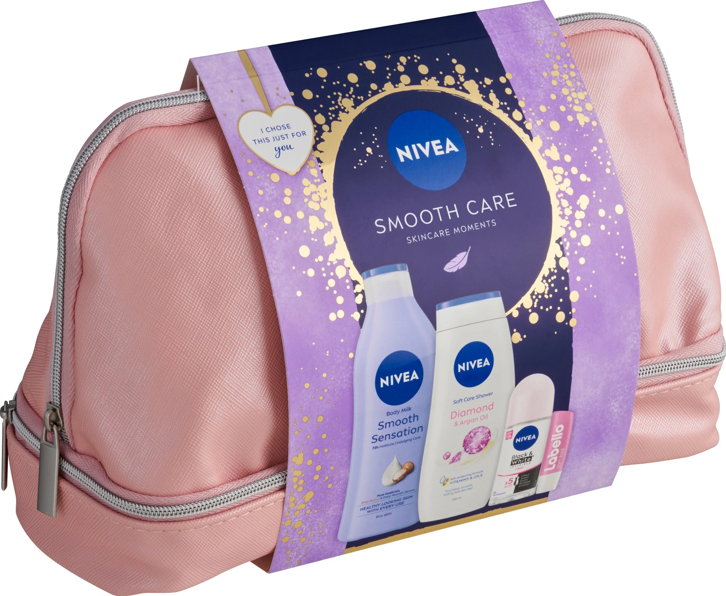 NIVEA BAG SMOOTH CARE 1×1 ks, darčekové balenie