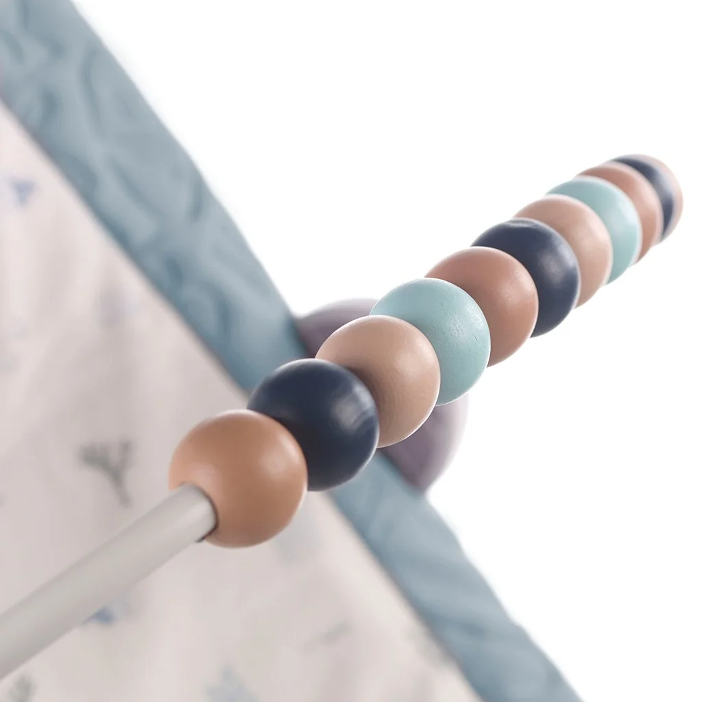 Lehátko pohupujúce ergonomické Baluu, od 0+ do 9kg, Lazuli Blue