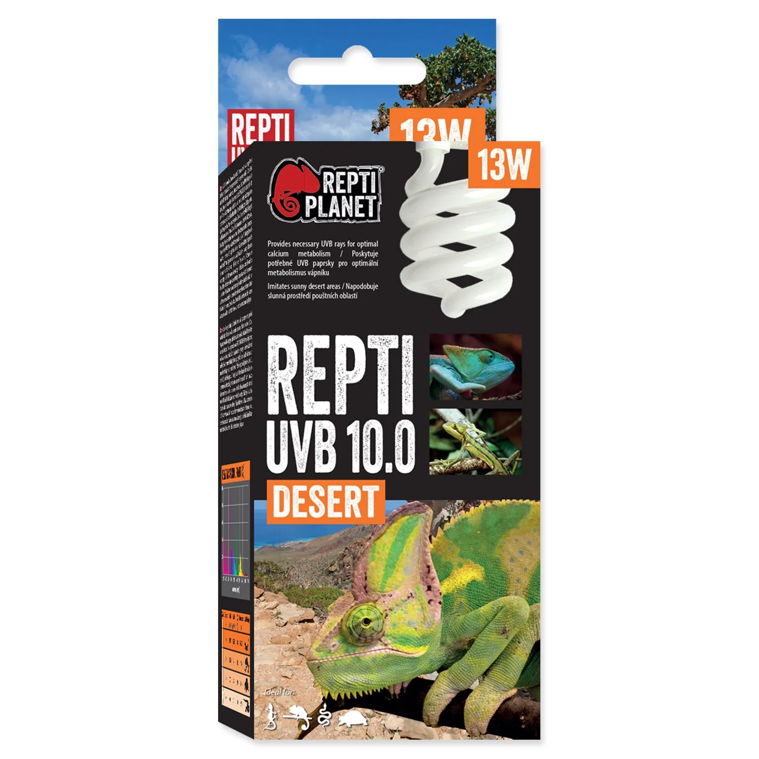 Žiarovka Repti UVB 10.0 13W 10.0 13W