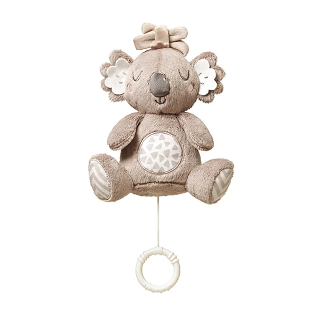Závesná plyšová hračka s melódiou Koala Coco, sivá