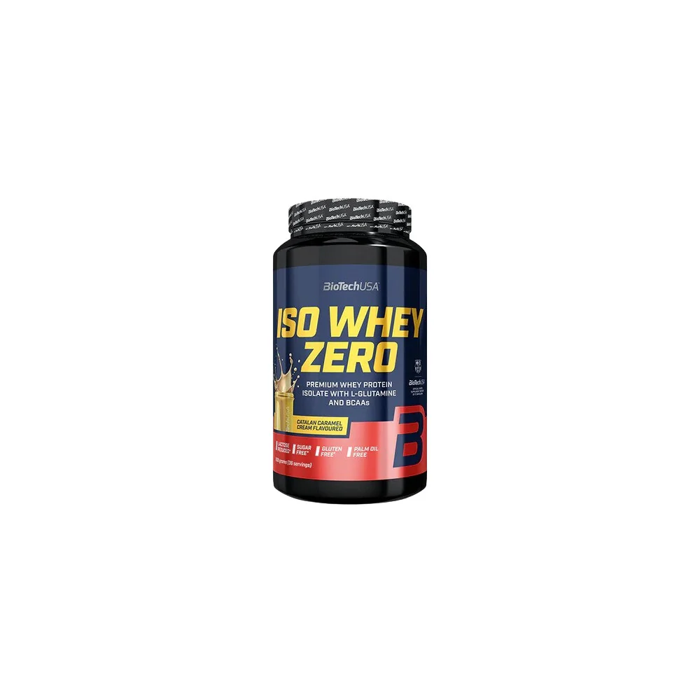 BioTech USA Iso Whey Zero 908 g catalan caramel cream