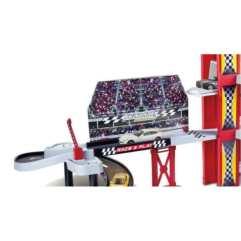 BB30197 Bburago 1/43 FERRARI RACING GARAGE + 1 auto