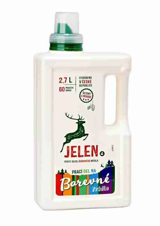 Jelen prací gél 2,7L Color 60P 1×2,7L, prací gél Color