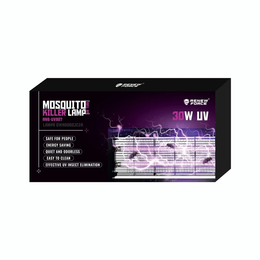 MG Insect UV lapač hmyzu 40W, čierny