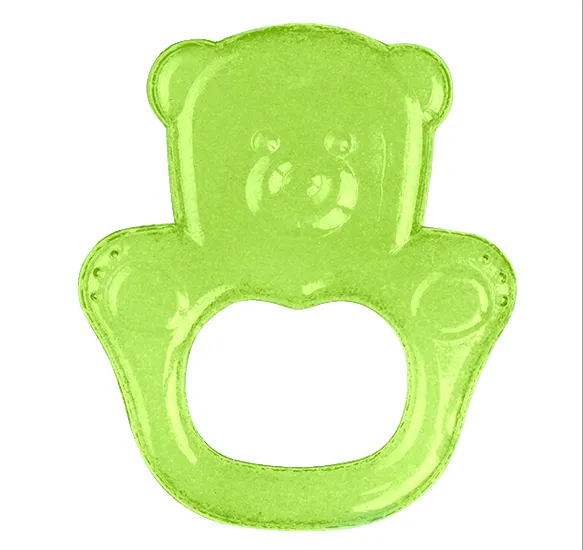 BABYONO Hryzačka chladiaca medveď zelená 1×1 ks