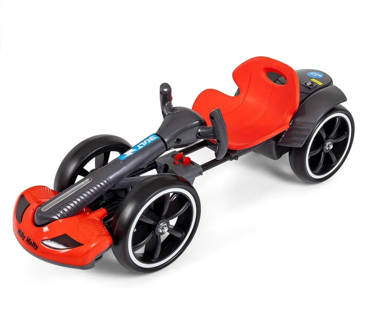 Elektrická motokára s diaľkovým ovládaním a LED efektmi GOKART