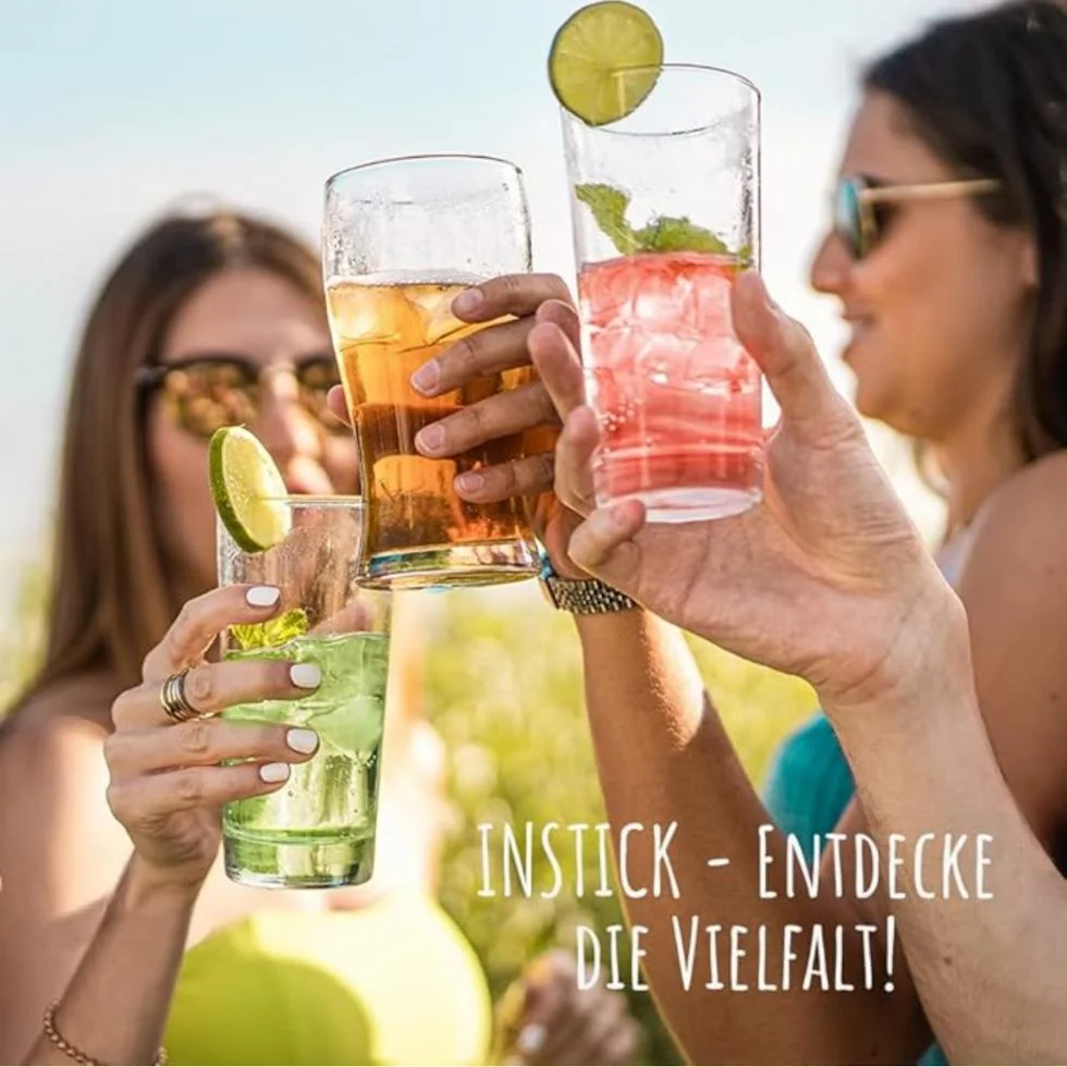 HydroFit príchute do vody a sodastreamu na párty a oslavy veľkosť S bez cukru 48 stickov na prípravu 24-48 lit nápoja bez cukru s vitamínom C
