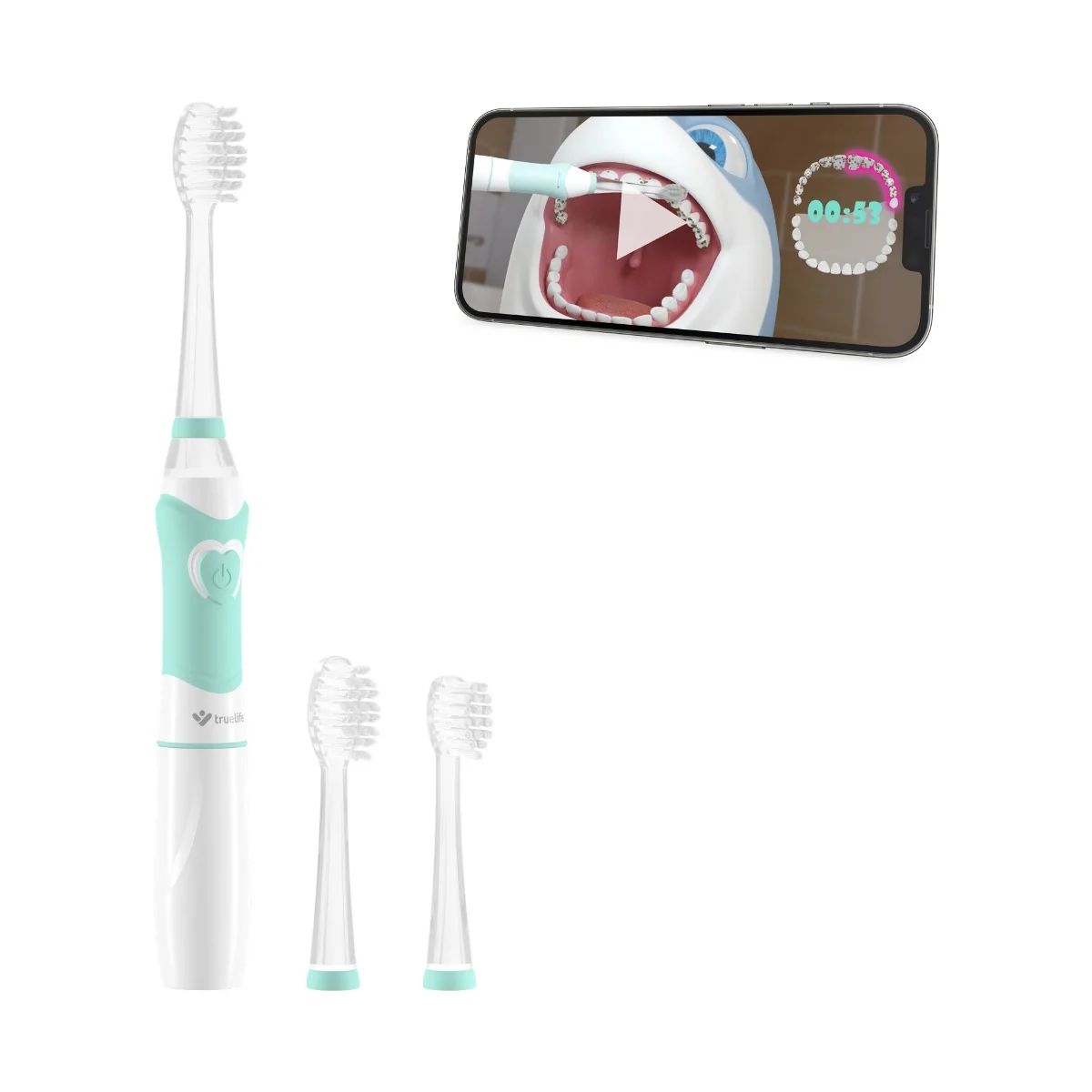 TrueLife SonicBrush Kid G 1×1 ks, sonická zubná kefka pre deti