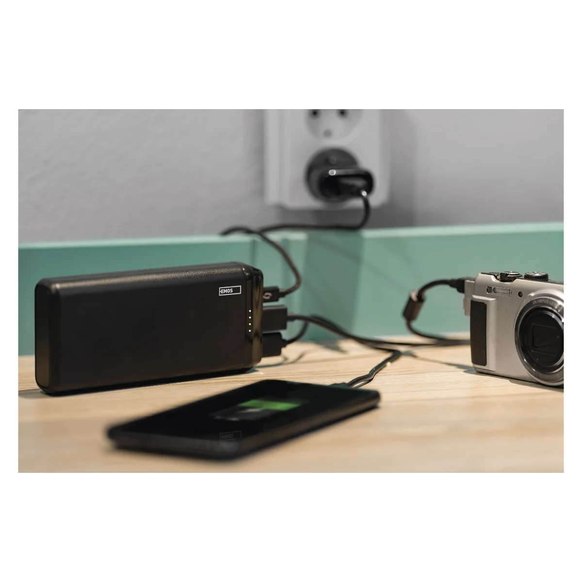 EMOS POWERBANK ALPHA2 20 20000 B 1×1 ks, powerbanka