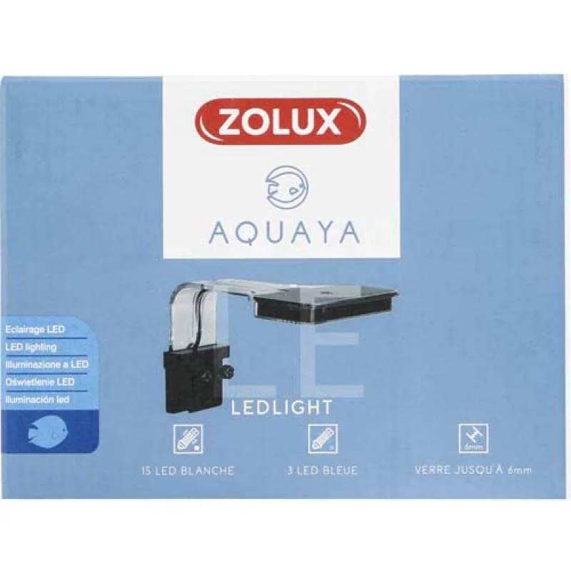 ZOLUX LED LIGHT osvetlenie do akvária/terrária 3,6W biele-modré