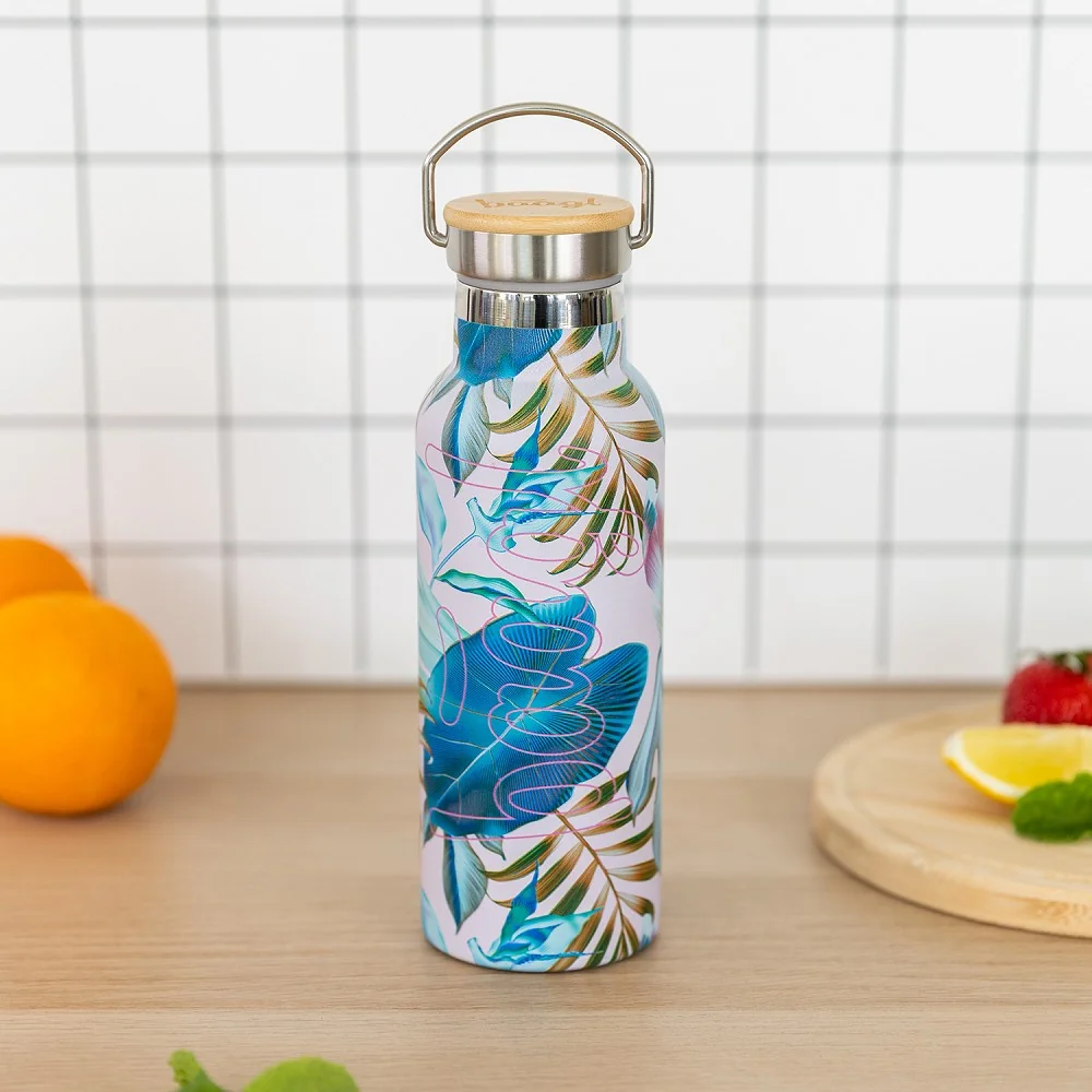 Baagl Termofľaša s bambusovým viečkom Leafs 500 ml objem 500 ml