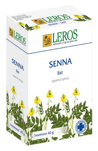 LEROS SENNA LIST 1x40 g, sypaný list senný