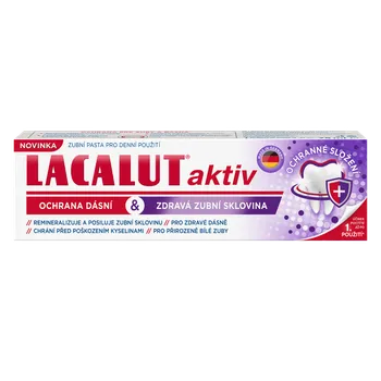 LACALUT aktiv ochrana ďasien & zdr. sklovina 1×75 ml