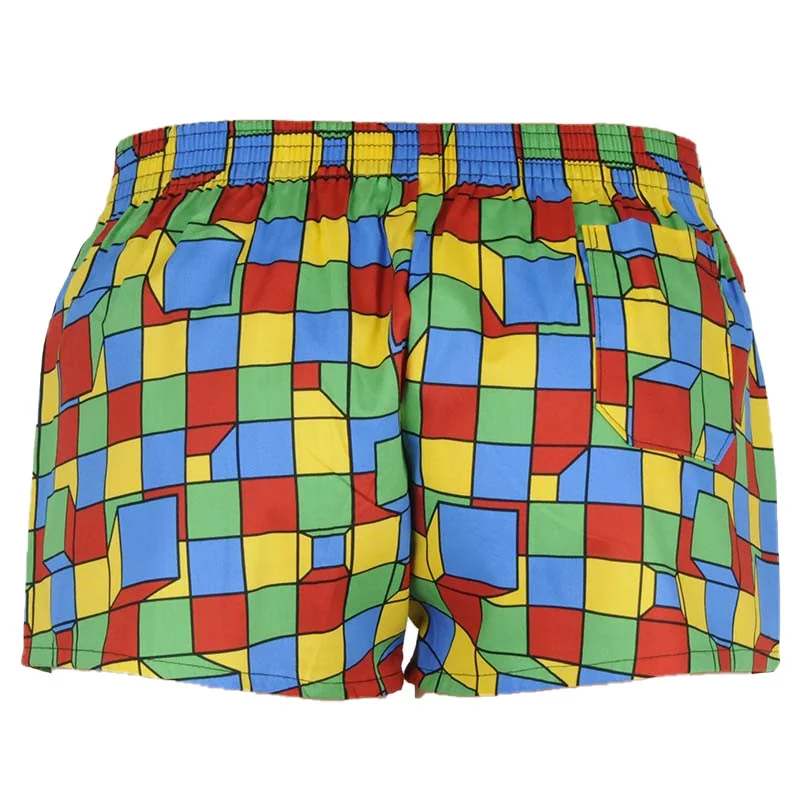 Detské trenky art klasická guma kocky(J959) 12-14 rokov