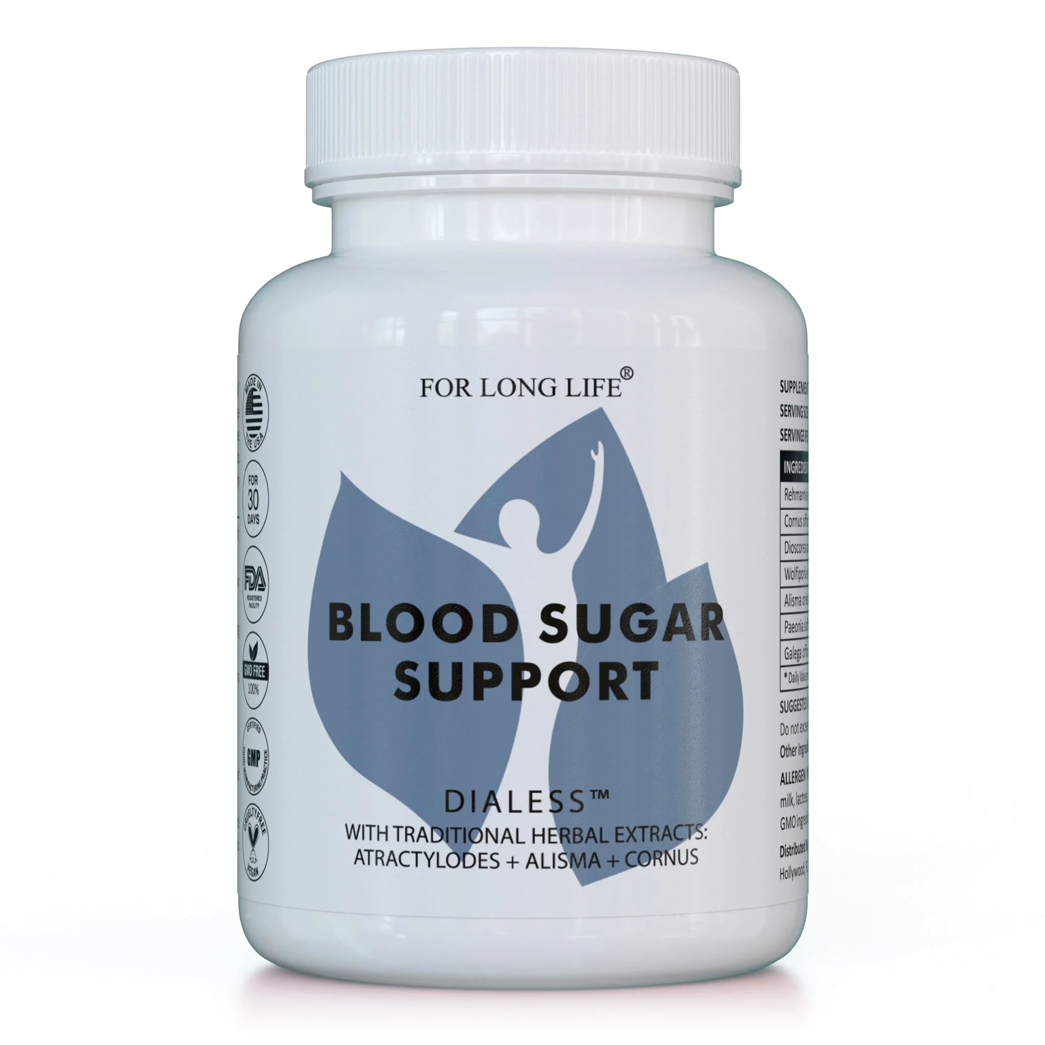For Long Life DIALESS komplex pre metabolizmus glukózy Komplex pre metabolickú rovnováhu