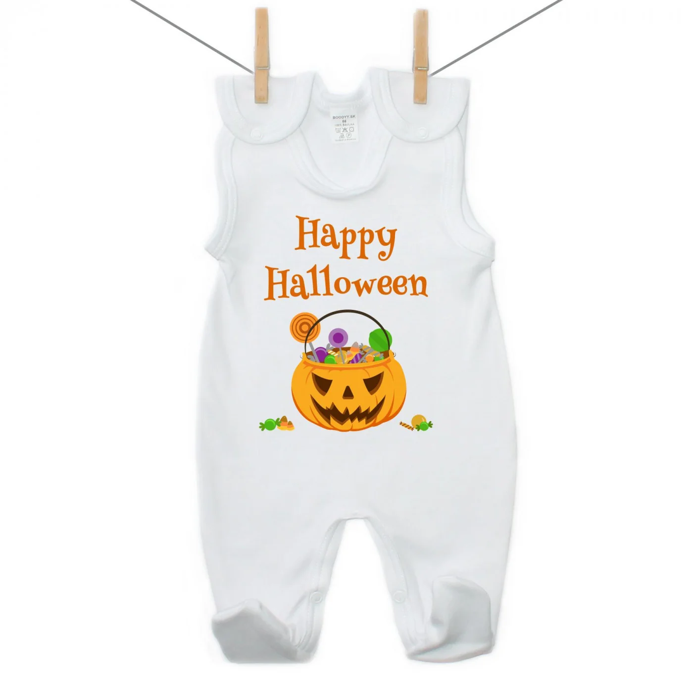 Boodyy Dupačky Happy Halloween Veľkosť: 80