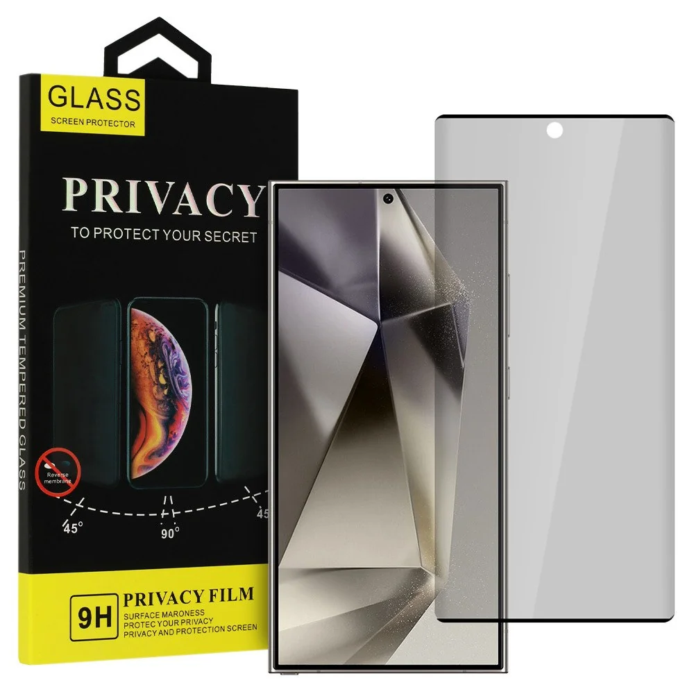 MG Privacy Glass ochranné sklo na Samsung Galaxy S24 Ultra, čierne