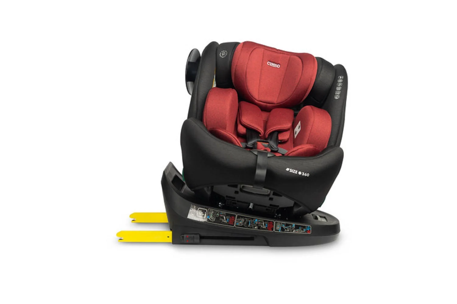 Autosedačka s isofixom COMMO I-size, 40-150cm, bordo