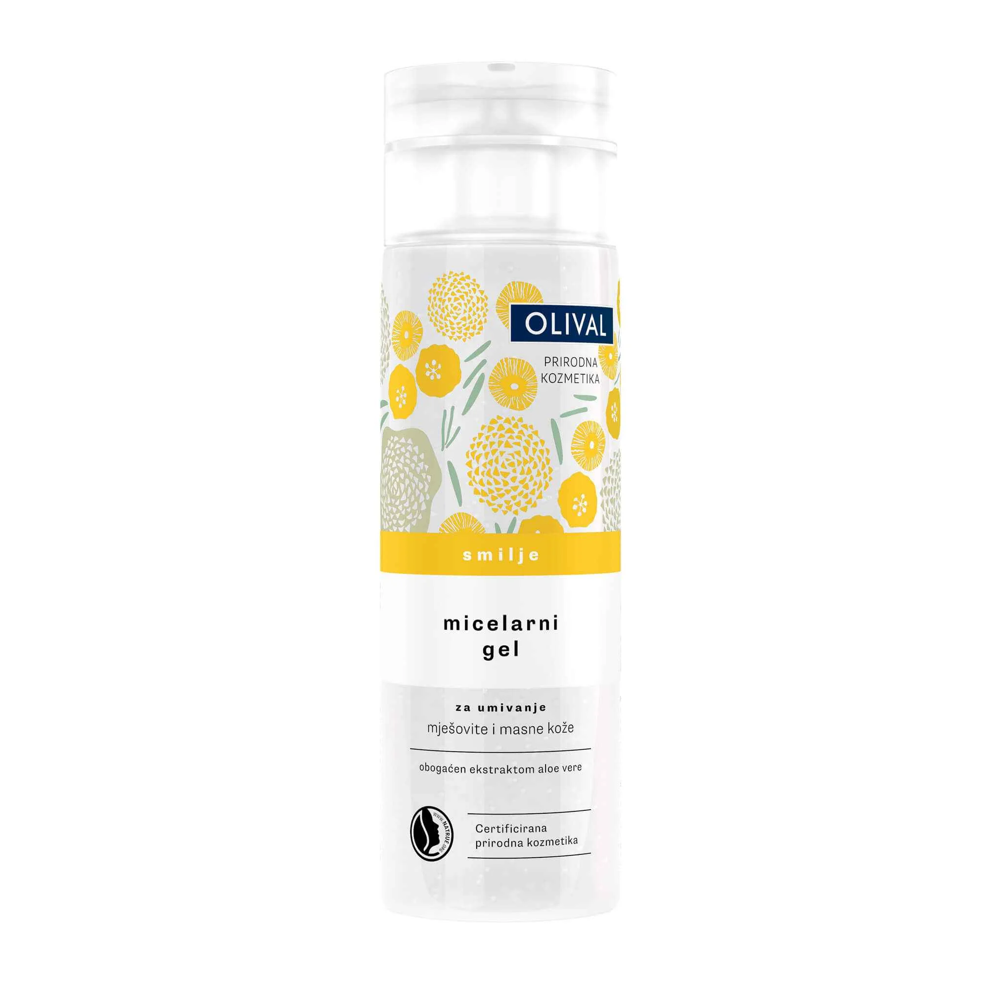 Slamienkový micelárny gél 1×200 ml, micelárny gél
