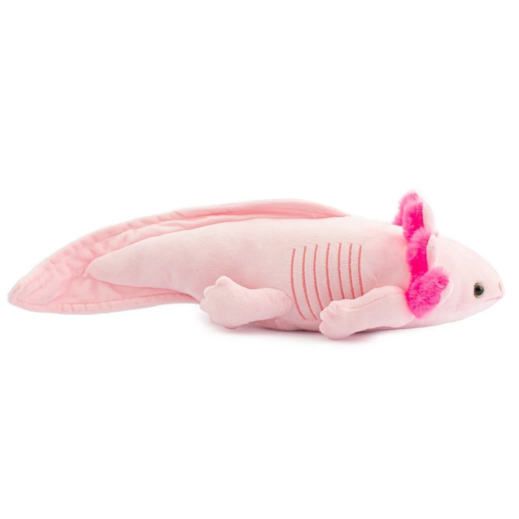Plyšový axolotl Baby Mix 45 cm ružový