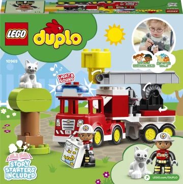 LEGO® DUPLO® 10969 Hasičské auto 1×1 ks, lego stavebnica