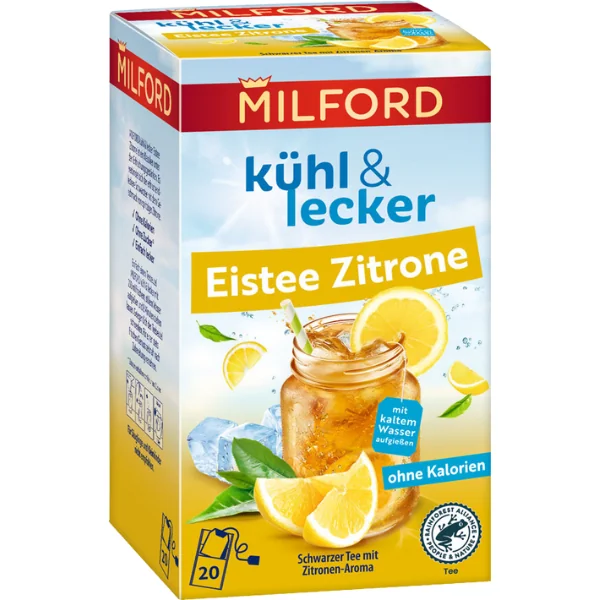 MILFORD ľadový čaj Citrón 20 ks