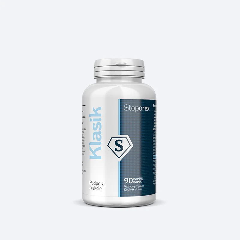 Stoporex® Klasik Prírodná opora pre každý mužský moment.