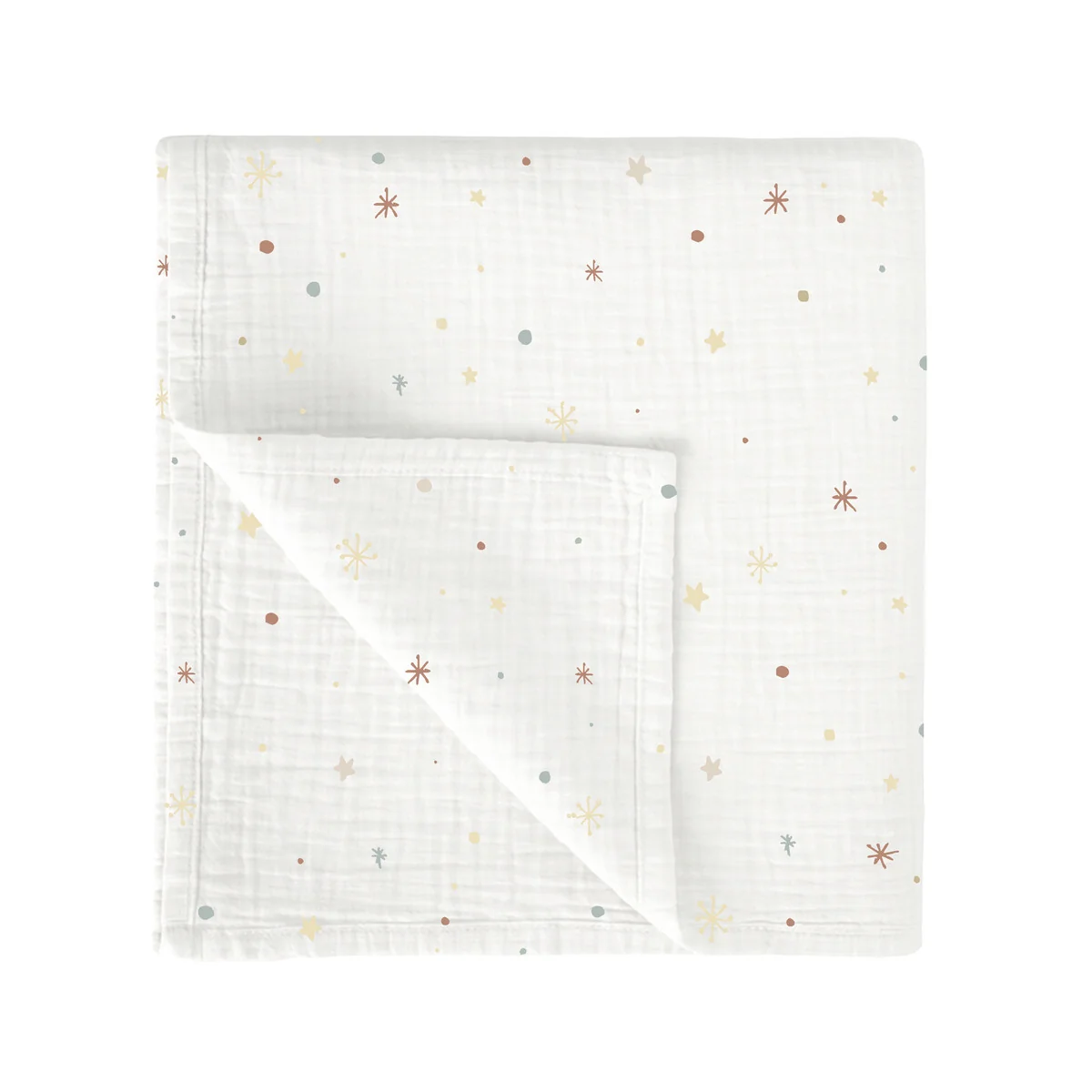 Mušelínová plienka BIMBIDREAMS 120x120cm - Stars