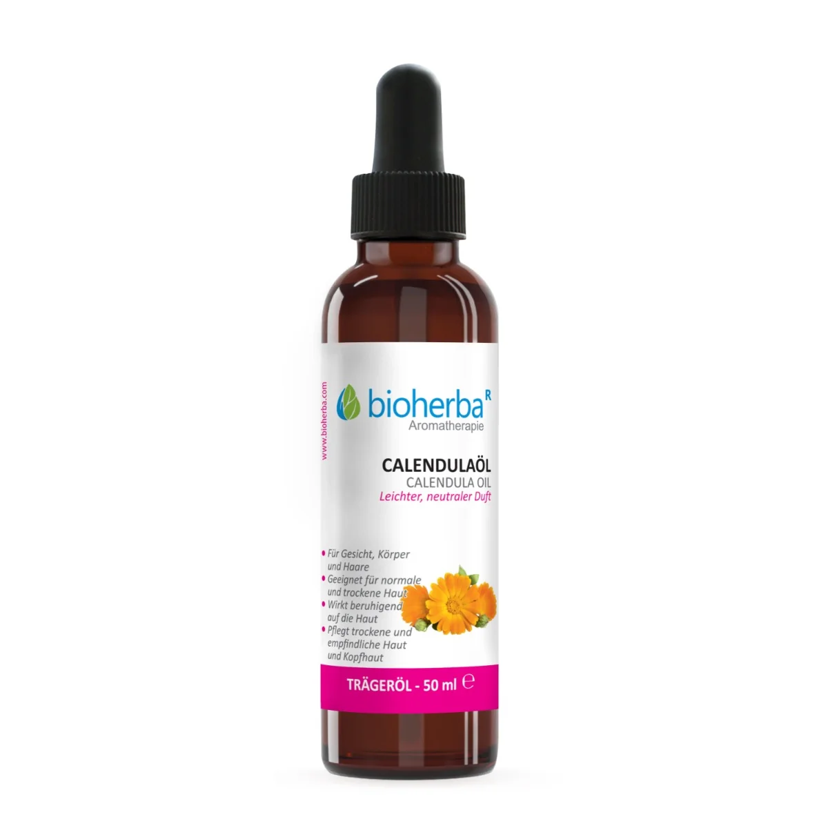 Nechtíkový olej - čistý nosný olej - 50 ml - Bioherba