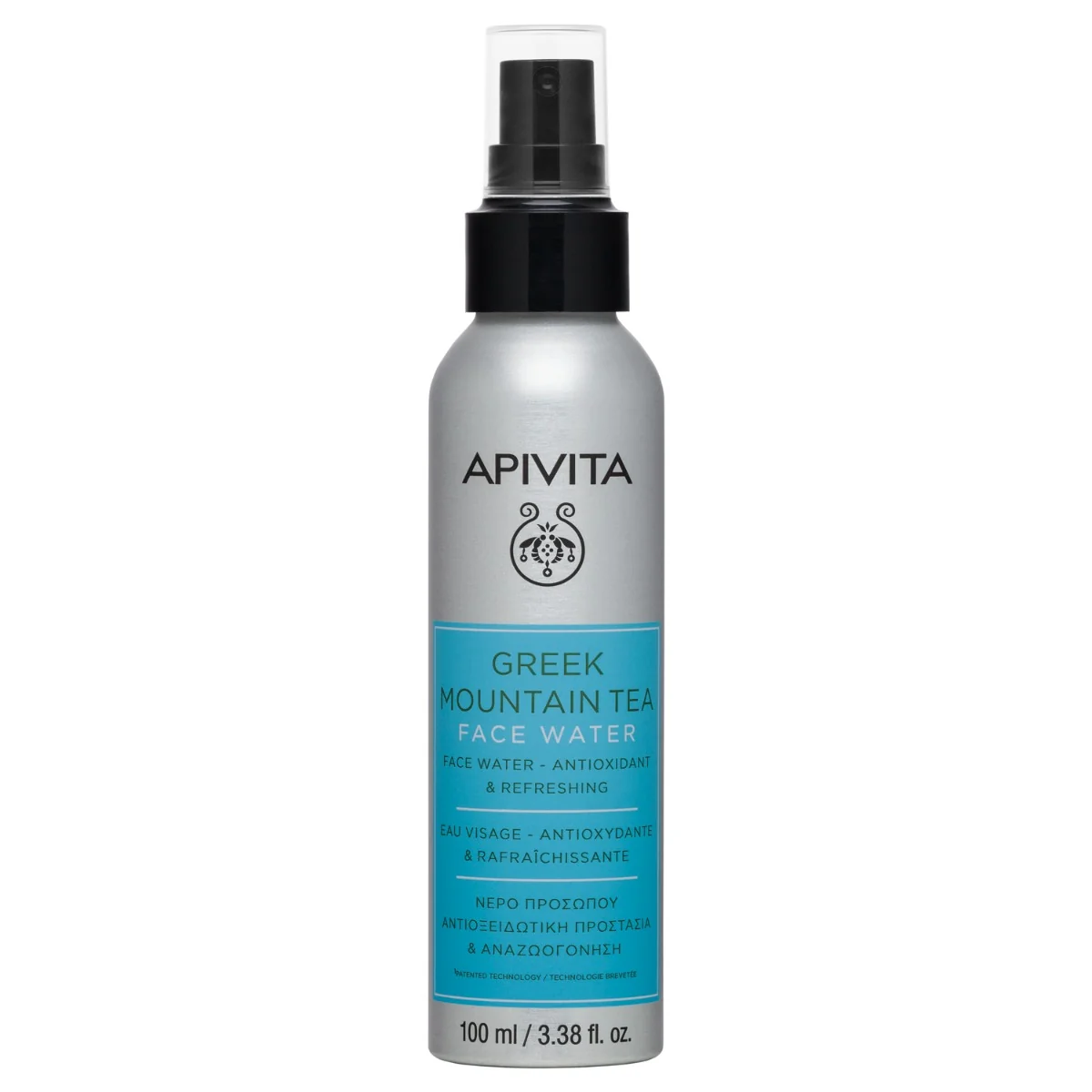 APIVITA Greek Mountain Tea Face Water, 100ml 1×100 ml, pleťová voda