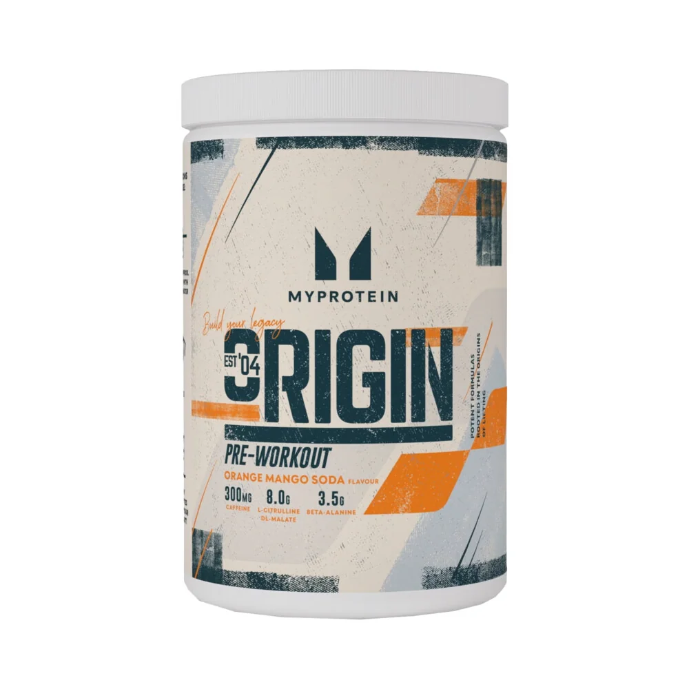 MyProtein Origin Pre-Workout 600 g strawberry laces