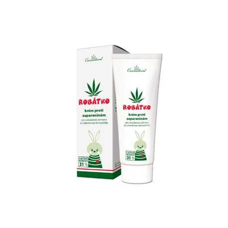 CANNADERM ROBATKO KREM 75G ZAPARENINY 1×75 g, krém proti zapareninám