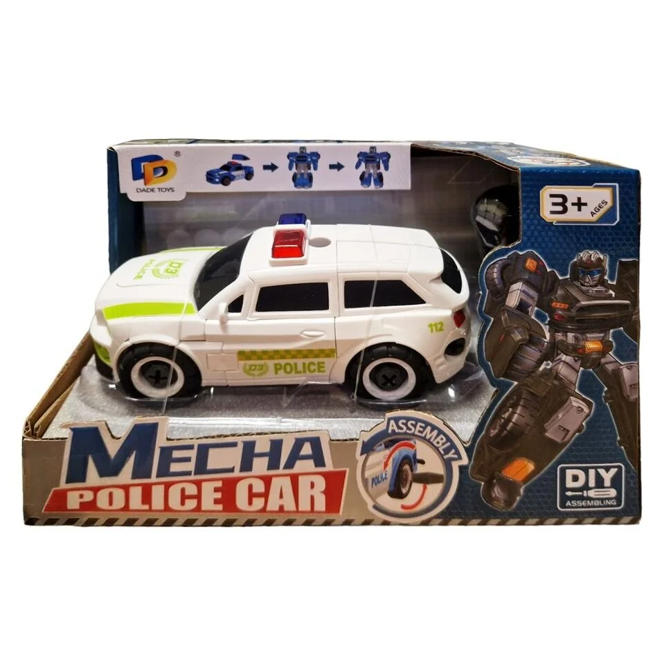 Transformer 2v1 autorobot polícia šróbovacie
