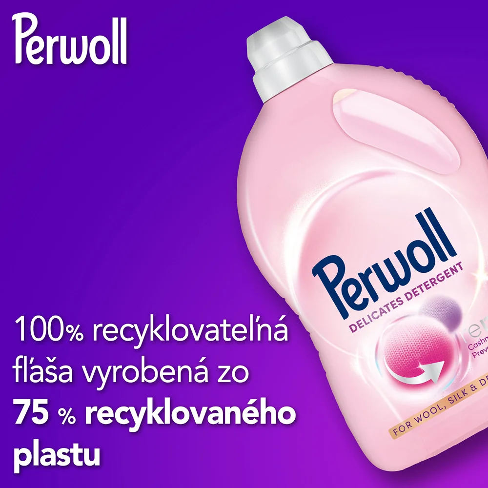 Perwoll prací gél Wool 60 praní 1×3000 ml, prací gél