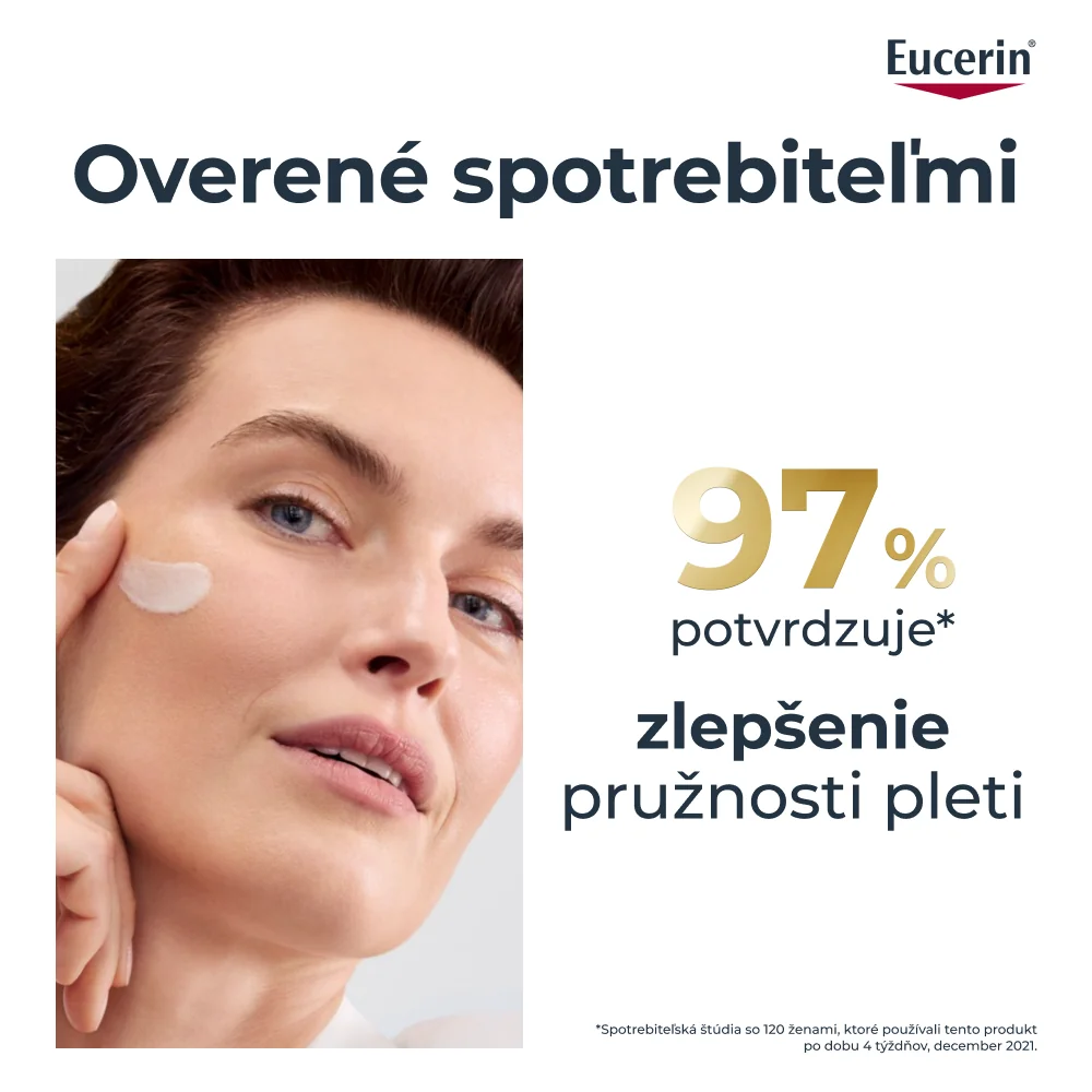 Eucerin HYALURON-FILLER + ELASTICITY Denný krém 1×50 ml, vyplnenie hĺbkových vrások