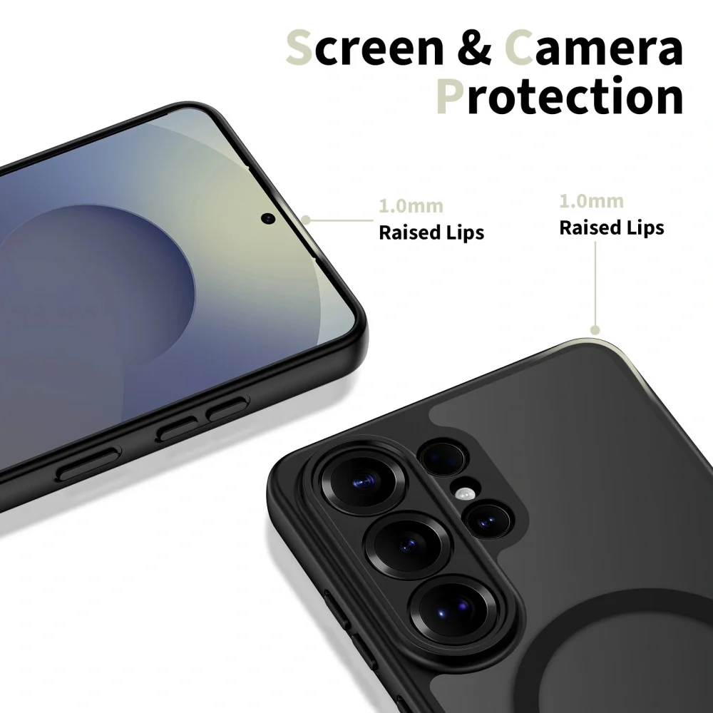 Tech-Protect BasicMag MagSafe kryt na Samsung Galaxy S26 Ultra, čierny