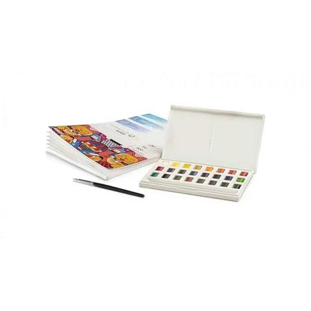 Carioca Plus Skicár na akvarel A4 20 listov 300gr-CARIOCA