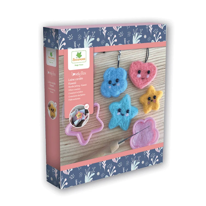 Lovely Box - plstené doplnky Kawaii