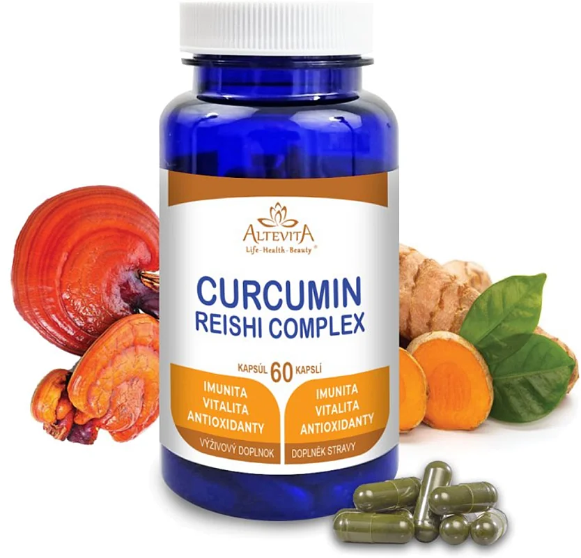Curcumin Reishi Complex 60 kapsúl