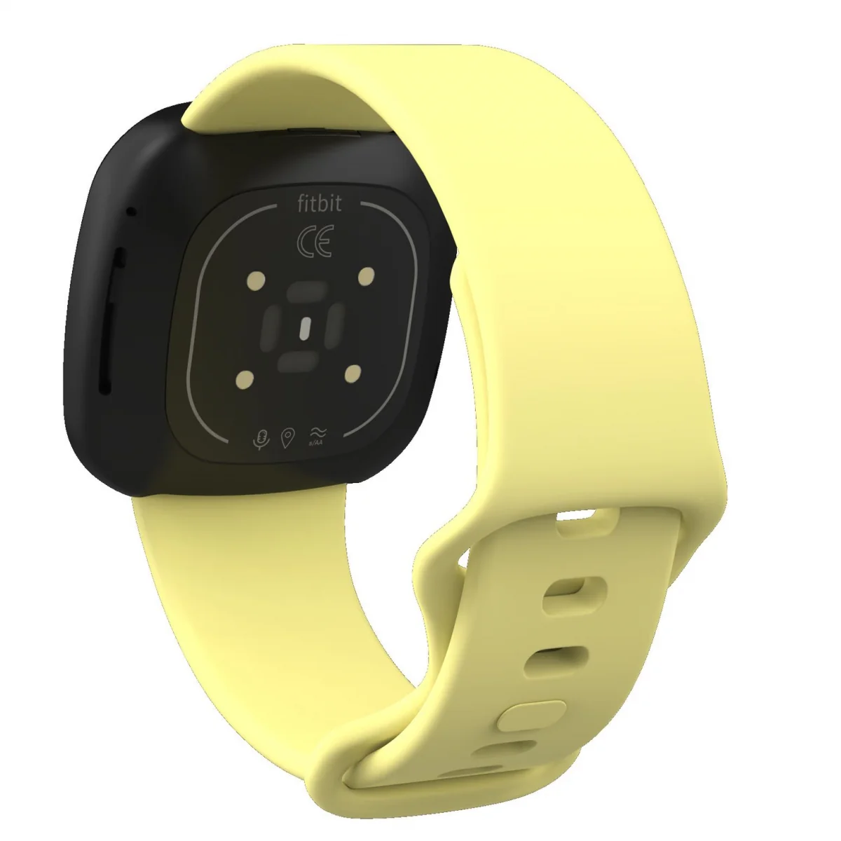 BStrap Silicone (Large) remienok na Fitbit Versa 3 yellow