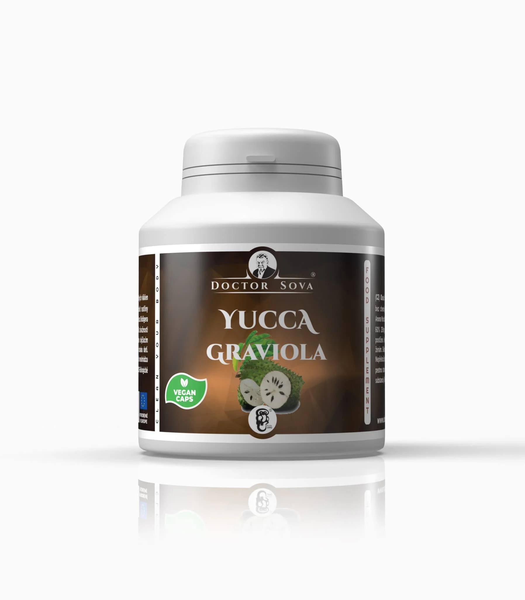 DOCTOR SOVA Yucca Graviola 1×100 cps, výživový doplnok