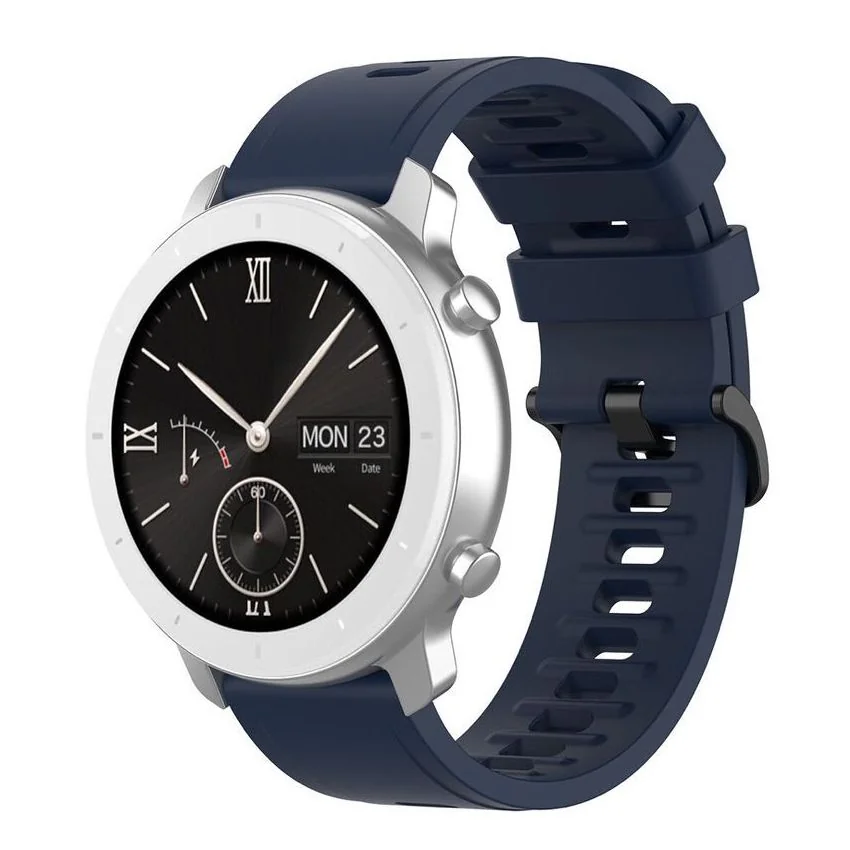 BStrap Silicone v3 remienok na Samsung Galaxy Watch 42mm dark blue