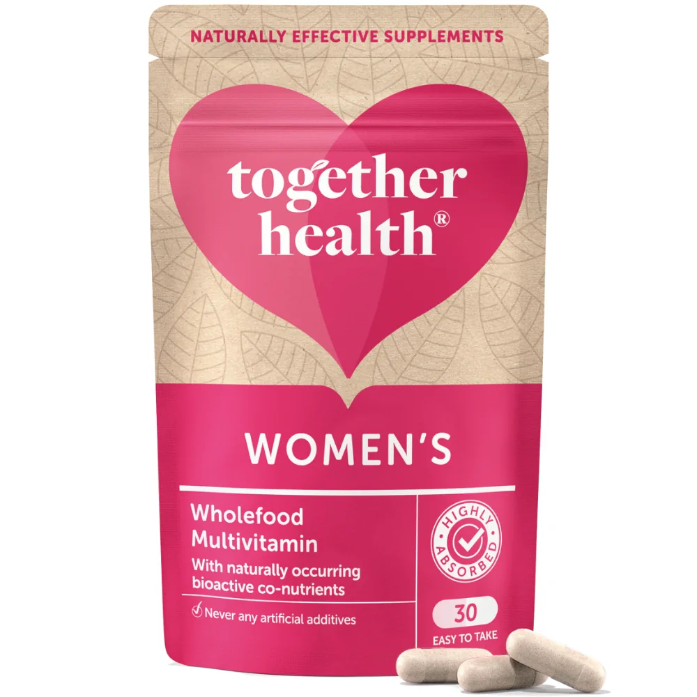 Together Health Prírodné multivitamíny a minerály pre ženy, 30 kapsúl